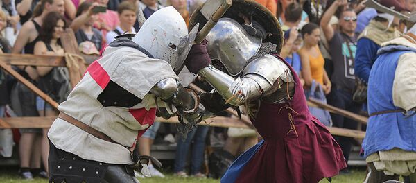 Mūsu Grīnvalde: viduslaiku festivāls Baltkrievijā Mūsu Grīnvalde: viduslaiku festivāls Baltkrievijā - Sputnik Latvija