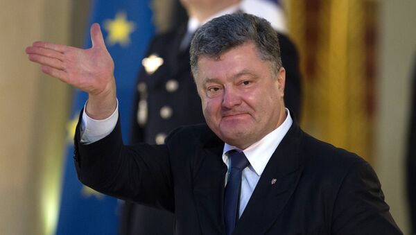 Ukrainas prezidents Petro Porošenko - Sputnik Latvija