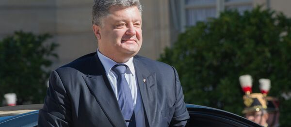 Президент Украины Петр Порошенко Президент Украины Петр Порошенко - Sputnik Latvija