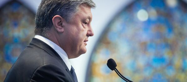 Президент Украины Петр Порошенко Президент Украины Петр Порошенко - Sputnik Латвия