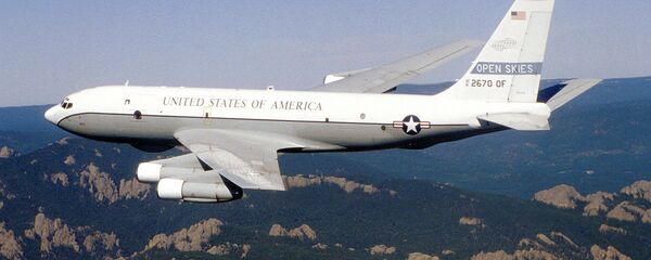 Разведывательный самолет Boeing OC-135B Разведывательный самолет Boeing OC-135B - Sputnik Latvija