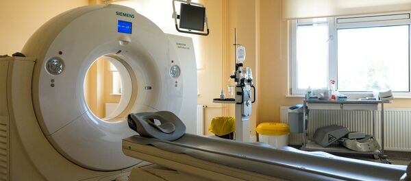 Больница в Валге. Компьютерный томограф - Sputnik Латвия