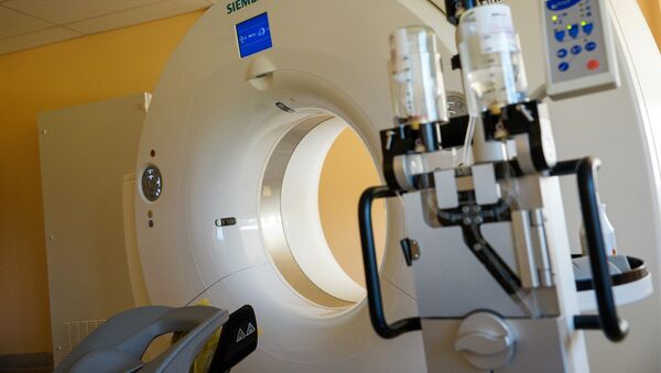 Больница в Валге. Компьютерный томограф - Sputnik Latvija