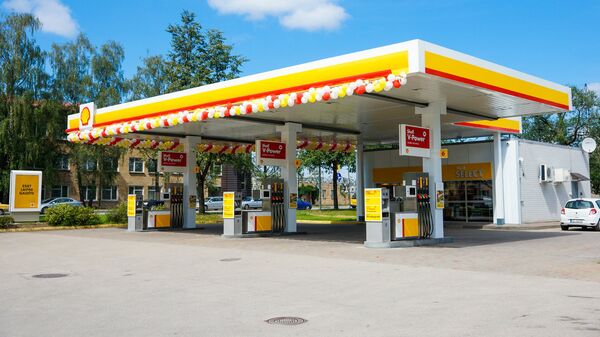 Заправка Shell в Риге Заправка Shell в Риге - Sputnik Латвия