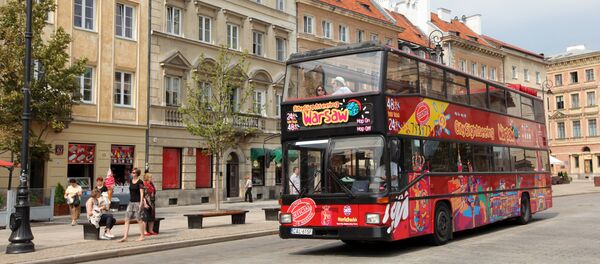 Улица Краковское Предместье в центре Варшавы - Sputnik Latvija