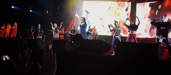 Кристина Агилера исполнила свои хиты перед грузинской аудиторией - Sputnik Латвия