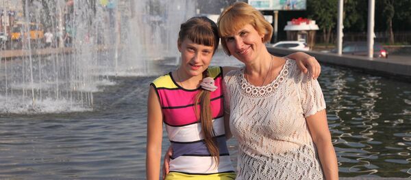 Анастасия Леонович и дочь Дарья - Sputnik Латвия