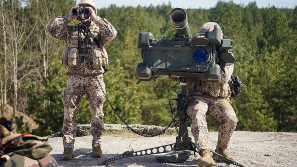 Противовоздушная система RBS-70 латвийских вооружённых сил Противовоздушная система RBS-70 латвийских вооружённых сил - Sputnik Латвия