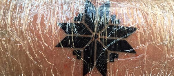 Татуировка на руке Аусеклитис - Sputnik Латвия