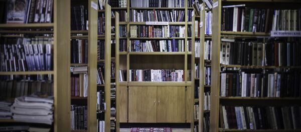 Библиотека в санатории Янтарный берег - 25 лет после СССР - Sputnik Латвия