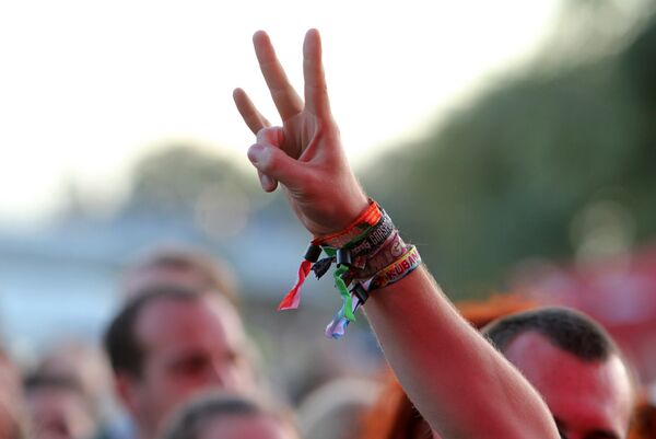 Фанаты на фестивале Кубана - Sputnik Латвия