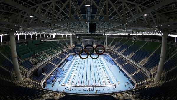 Olimpiskais baseins Riodežaneiro. Foto no arhīva - Sputnik Latvija