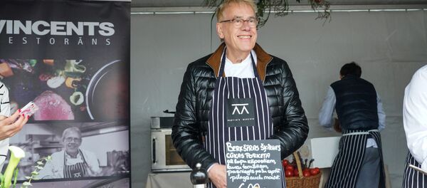 Mārtiņš Rītiņš restorāna Vincents šefpavārs. Foto no arhīva Mārtiņš Rītiņš restorāna Vincents šefpavārs. Foto no arhīva - Sputnik Latvija