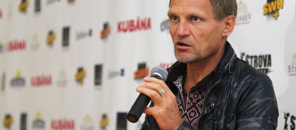 Лидер группы Вопли Видоплясова Олег Скрипка - Sputnik Latvija