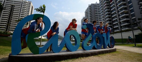 Олимпийская деревня в Рио-де-Жанейро Олимпийская деревня в Рио-де-Жанейро - Sputnik Латвия