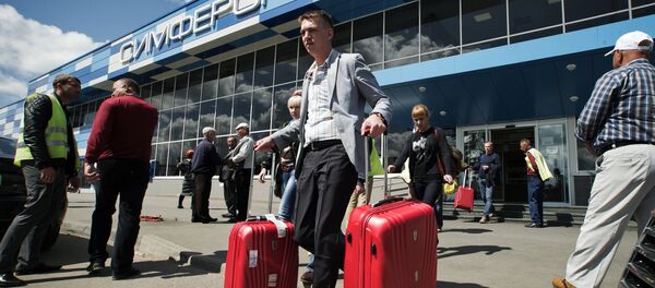 Международный аэропорт Симферополь Международный аэропорт Симферополь - Sputnik Latvija