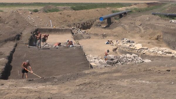 Древнегреческая крепость в Крыму – археологи нашли фрагменты античной постройки - Sputnik Latvija
