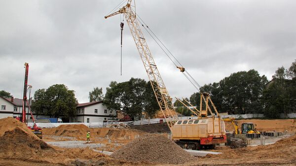 Строительная площадка будущего комплекса музейных хранилищ - Sputnik Латвия