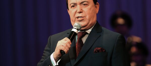 Певец Иосиф Кобзон в Донецке - Sputnik Латвия