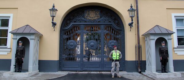 На входе в Рижский замок - Sputnik Латвия