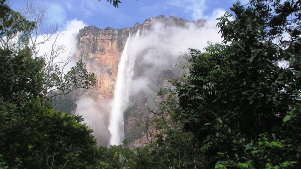 Водопад Анхель Водопад Анхель - Sputnik Латвия