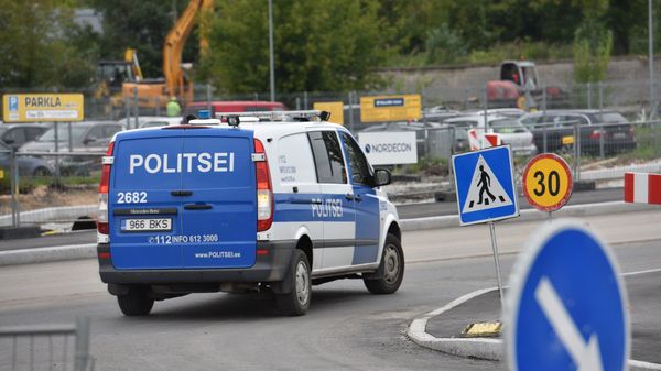 Автомобиль эстонской полиции - Sputnik Латвия