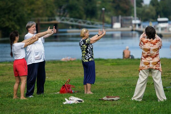 Дыхательная гимнастика Дыхательная гимнастика - Sputnik Латвия