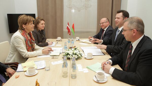 Встреча представителей Латвии и Белоруссии - Sputnik Латвия