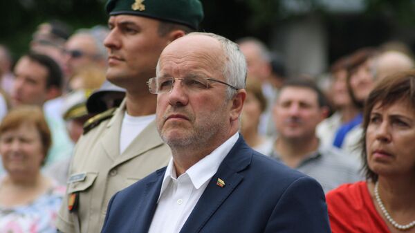 Министр обороны Литвы Юозас Олекас - Sputnik Латвия