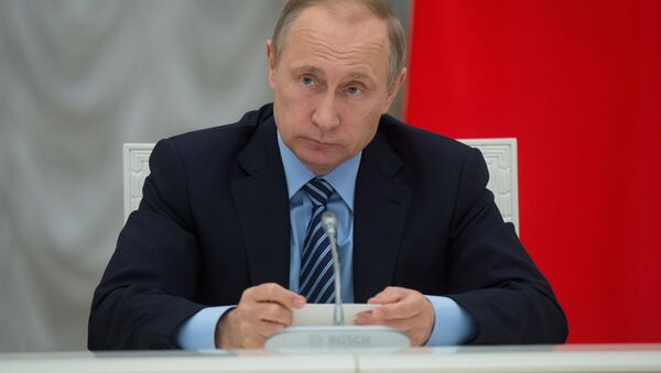 Президент РФ Владимир Путин. - Sputnik Латвия