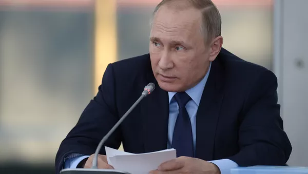 Президент РФ Владимир Путин - Sputnik Latvija