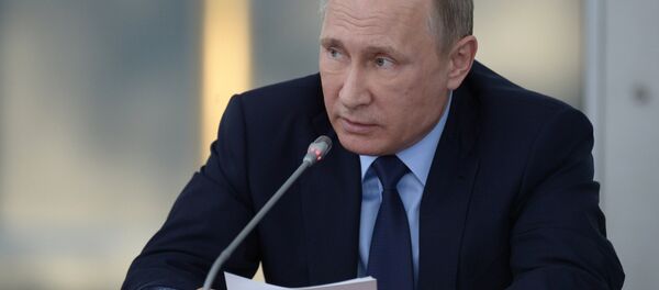 Президент РФ Владимир Путин - Sputnik Latvija