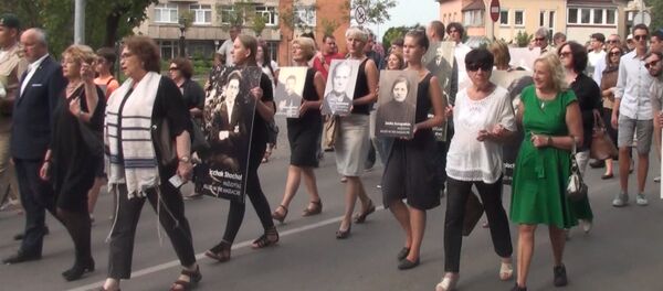 Марш живых в память о Холокосте прошел в Литве - Sputnik Латвия