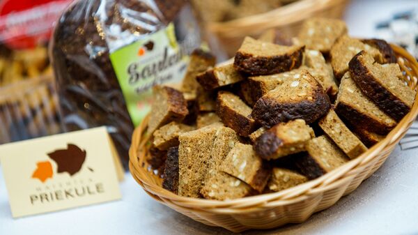 Во время пресс-конференции в преддверии выставки Riga Food 2016 - Sputnik Латвия