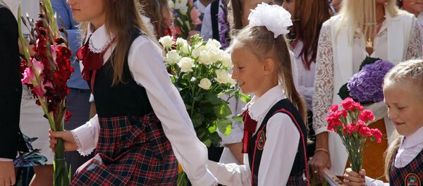 Начало учебного года в школах Начало учебного года в школах - Sputnik Латвия