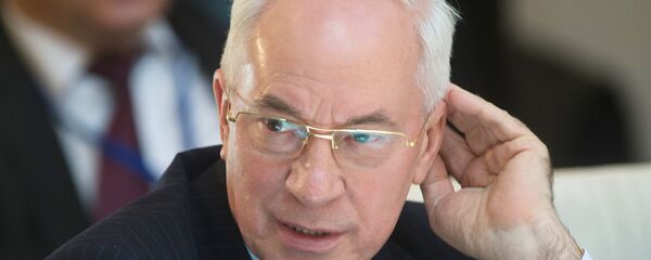 Бывший премьер-министр Украины Николай Азаров Бывший премьер-министр Украины Николай Азаров - Sputnik Latvija