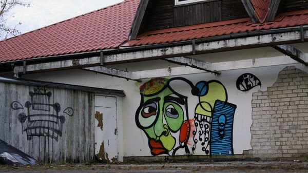 Развалины ресторана Senite на трассе Латвия - Псков - Sputnik Латвия