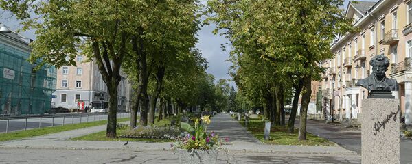 Деревья на улицах Нарвы - Sputnik Латвия