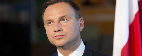Президент Польши Анджей Дуда Президент Польши Анджей Дуда - Sputnik Latvija