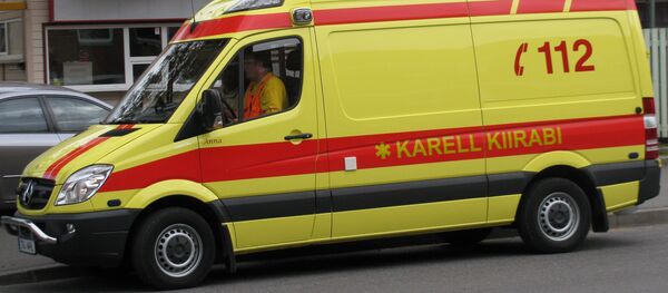 Машина Скорой помощи в Таллинне. Машина Скорой помощи в Таллинне. - Sputnik Латвия