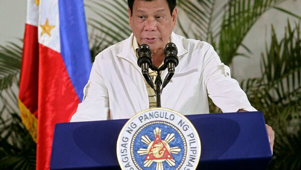 Filipīnu prezidents Rodrigo Duterte. Foto no arhīva - Sputnik Latvija