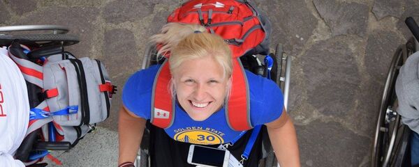 Диана Дадзите, золотая медаль на Паралимпийских играх - Sputnik Латвия