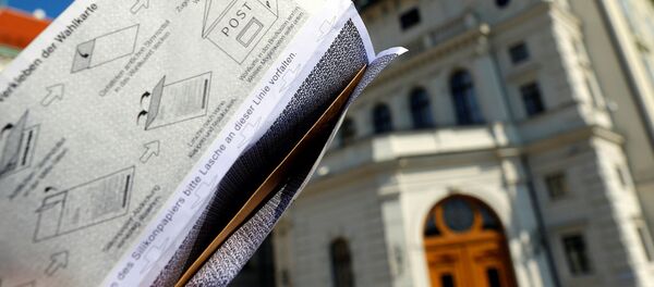 Бюллетени для голосования в Австрии Бюллетени для голосования в Австрии - Sputnik Латвия