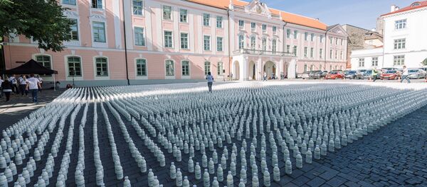 Акция протеста  Союза фермеров Эстонии. - Sputnik Латвия