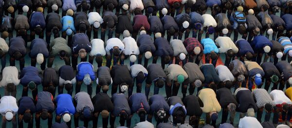 Празднование Курбан-Байрама Празднование Курбан-Байрама - Sputnik Латвия