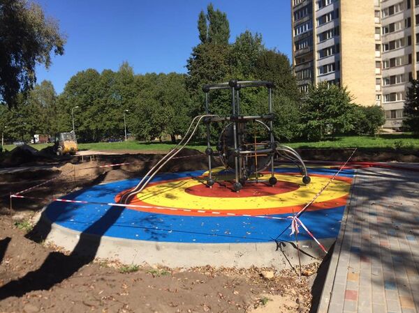 Строительство армянского парка в Риге - Sputnik Латвия