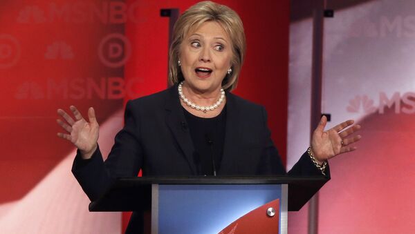 ASV prezidenta kandidāte no Demokrātiskās partijas Hilarija Klintone. Foto no arhīva - Sputnik Latvija