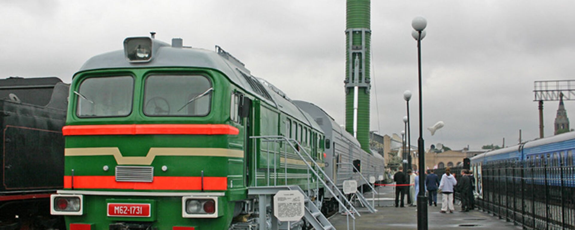 Боевой железнодорожный ракетный комплекс (БЖРК) - Sputnik Latvija, 1920, 09.08.2020