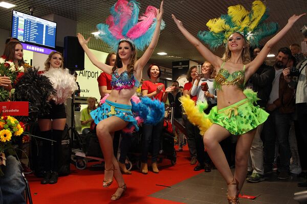 Возвращение паралимпийцев из Рио - Sputnik Латвия