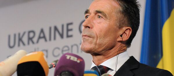 Bijušais NATO ģenerālsekretārs Anderss Fogs Rasmusens. Foto no arhīva Bijušais NATO ģenerālsekretārs Anderss Fogs Rasmusens. Foto no arhīva - Sputnik Latvija